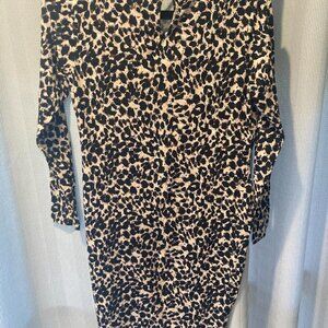 Leopard print dress Size Med